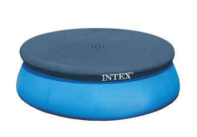 Intex Filter Cartridge for Pools (12 Pack) w/ Intex 10' Pool Cover (2 Pack)