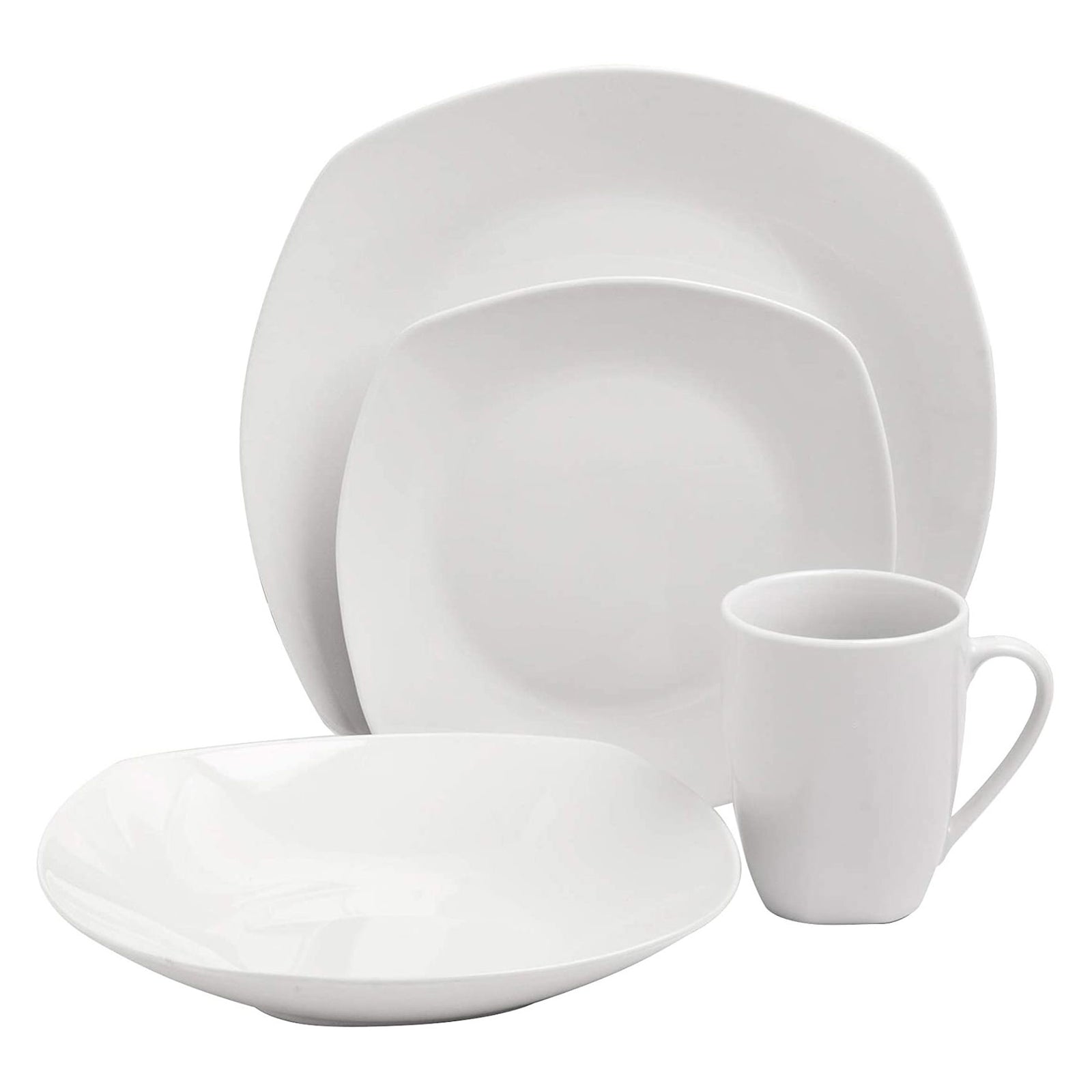 Gibson Porcelain 16 Piece Dinnerware Set Plates (Used) - VMInnovations