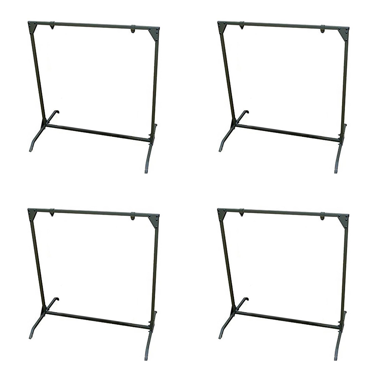 HME Products Bowhunting Archery Range Practice Shooting Target Stand (4 Pack) - VMInnovations