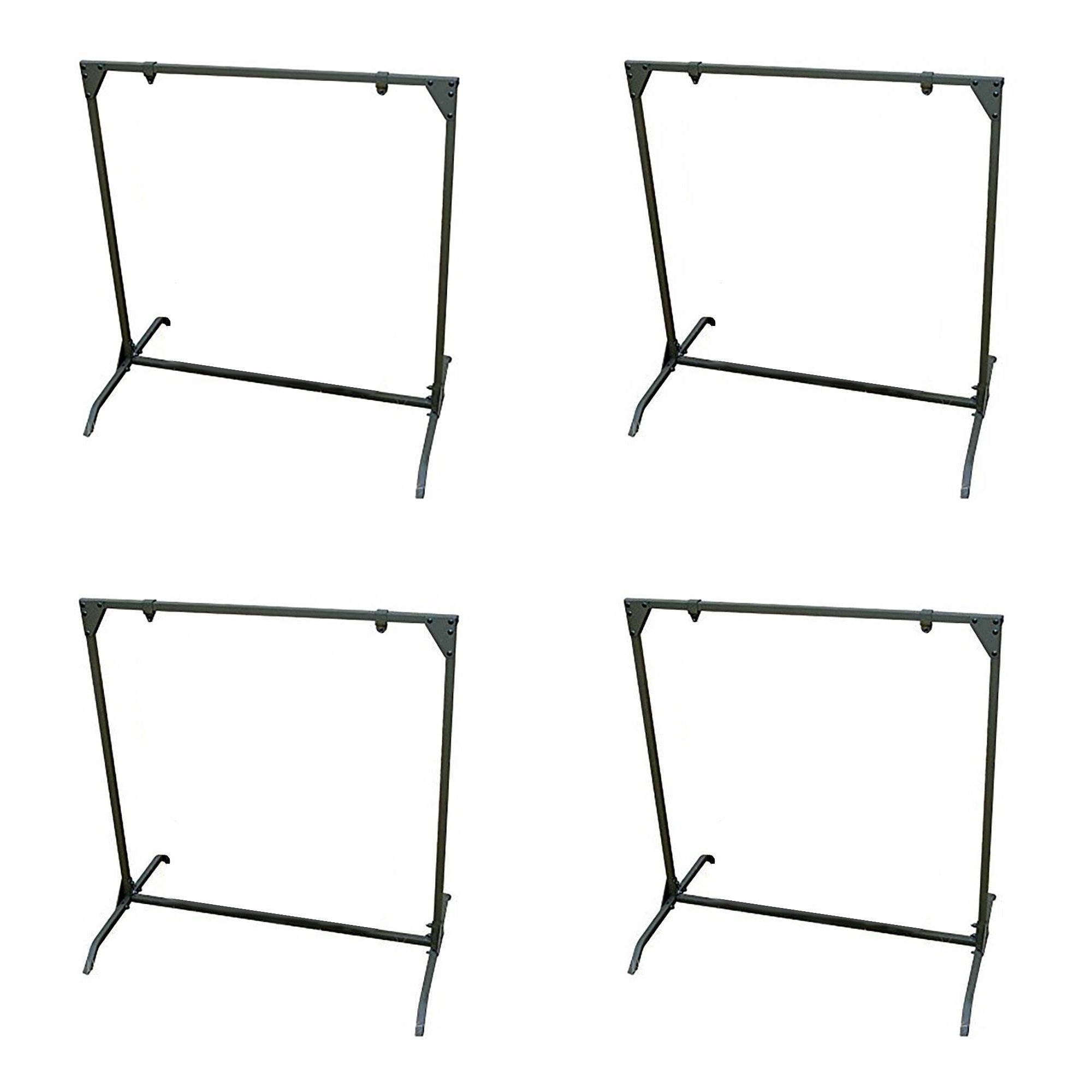 HME Products Bowhunting Archery Range Practice Shooting Target Stand (4 Pack) - VMInnovations