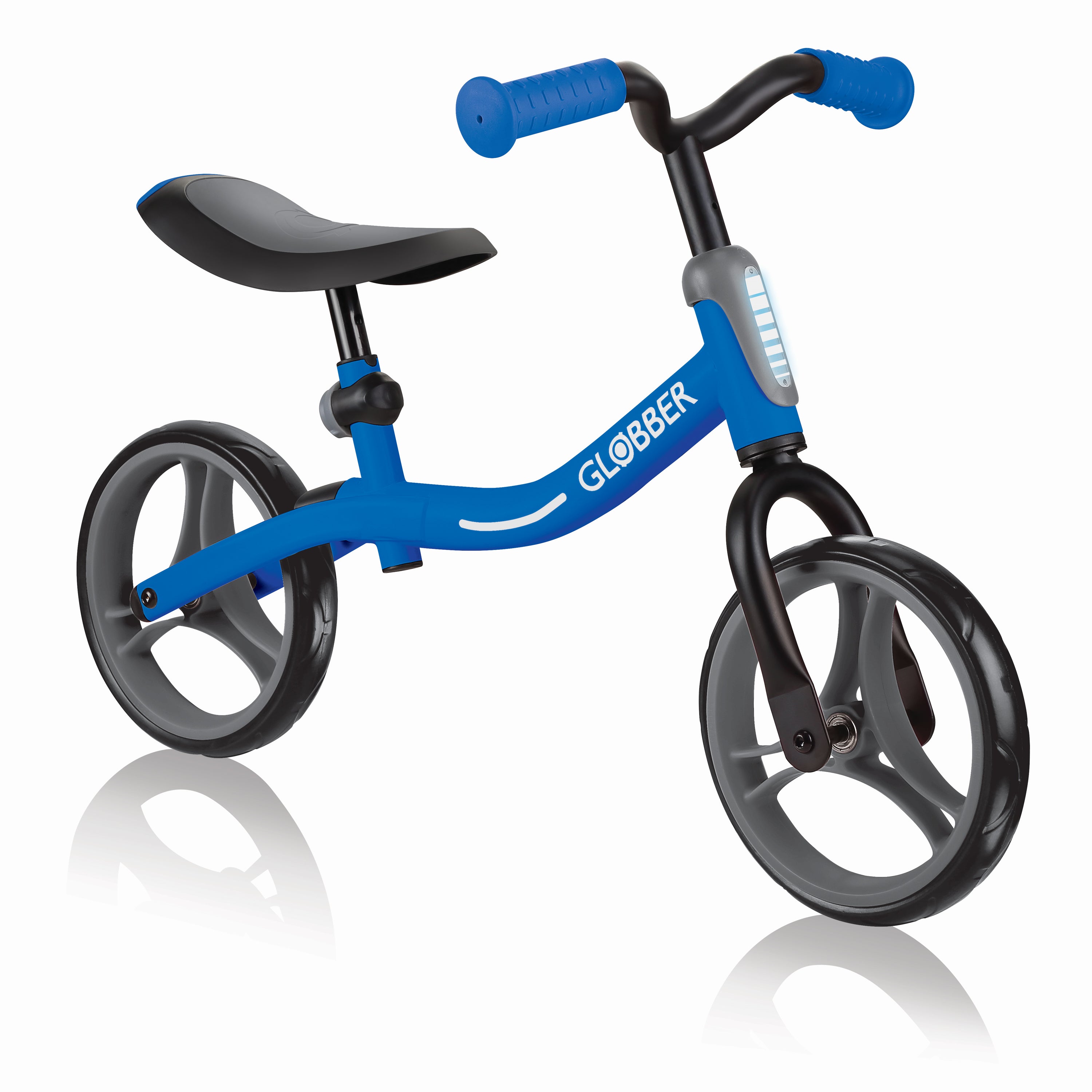 Globber GO BIKE Balance Training Bike for Toddlers, Blue & Black (Open Box)