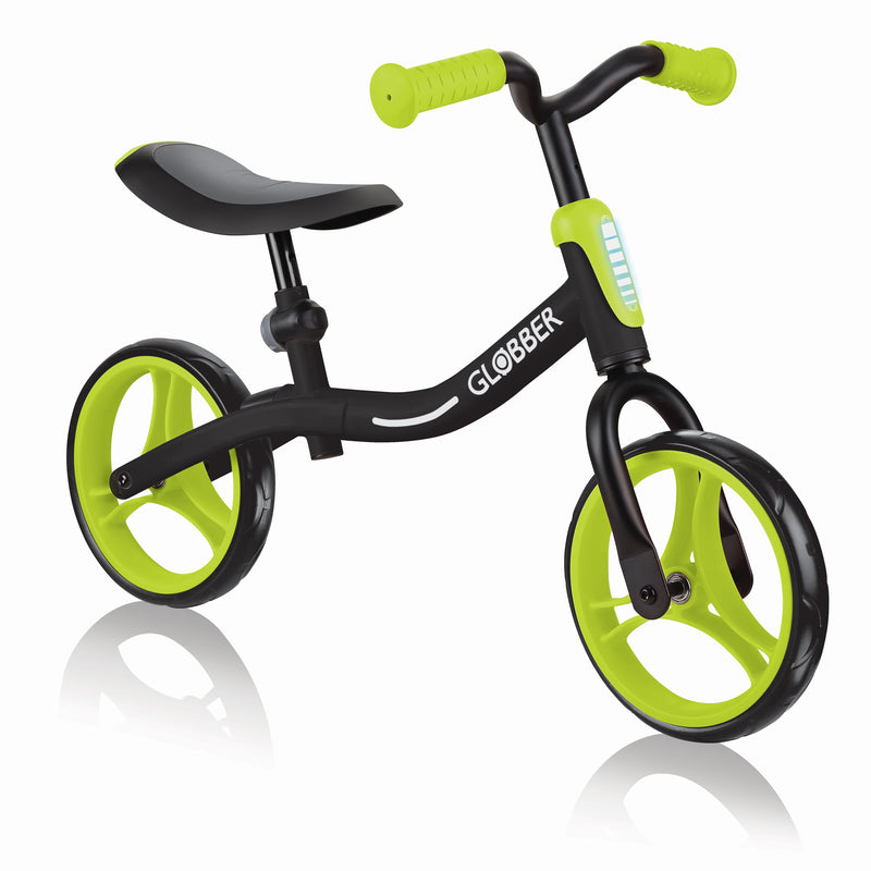 Globber GO BIKE Balance Training Bike for Toddlers, Black & Green (Used)