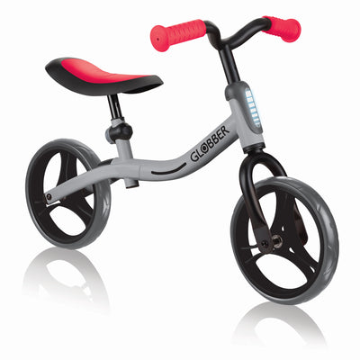 Globber GO BIKE Balance Training Bike for Toddlers, Silver and Red (For Parts)
