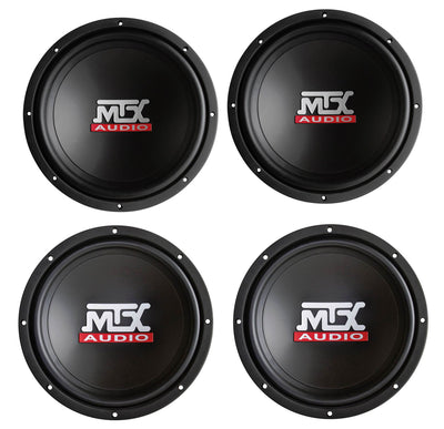 4) NEW MTX TN12-04 12" 400 Watt Subs Woofers Car Audio Bass Subwoofers TN1202