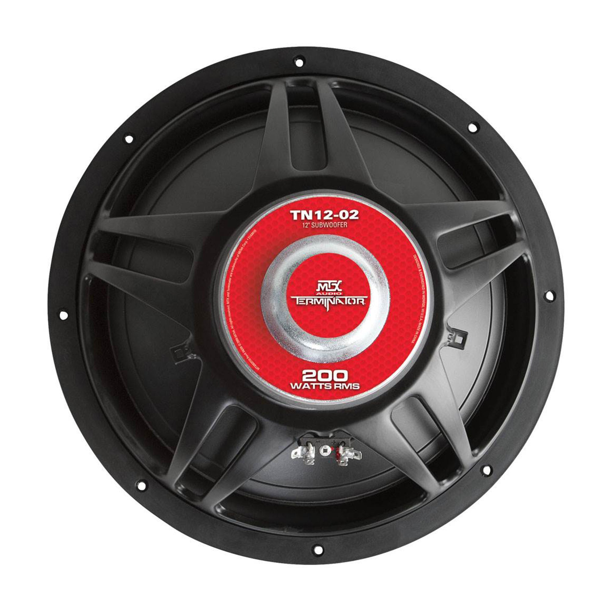 MTX TN12-02 12" 400 Watt Subs Woofer Car Audio Power Subwoofers TN1202