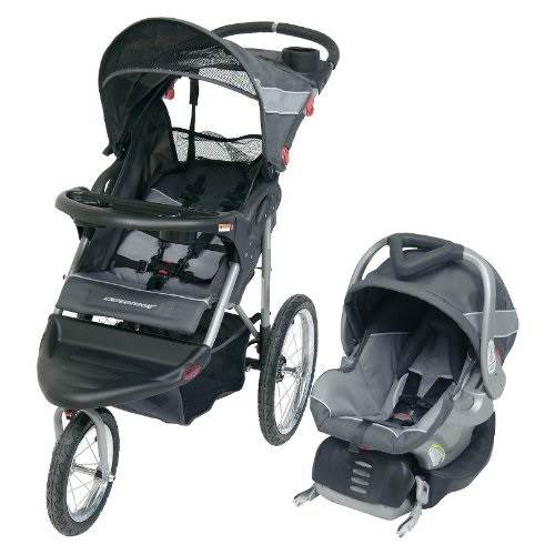 Baby Trend Expedition Jogger Jogging Stroller Car Seat System | Mist - Open Box