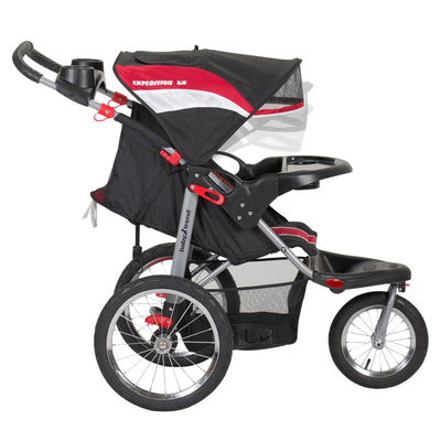 Baby Trend Expedition Jogger Folding Jogging Stroller Raven | JG84012 (Open Box)