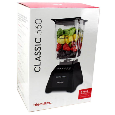 Blendtec Classic 560 3 HP Blender 4 Speed Smoothie Maker (Open Box)