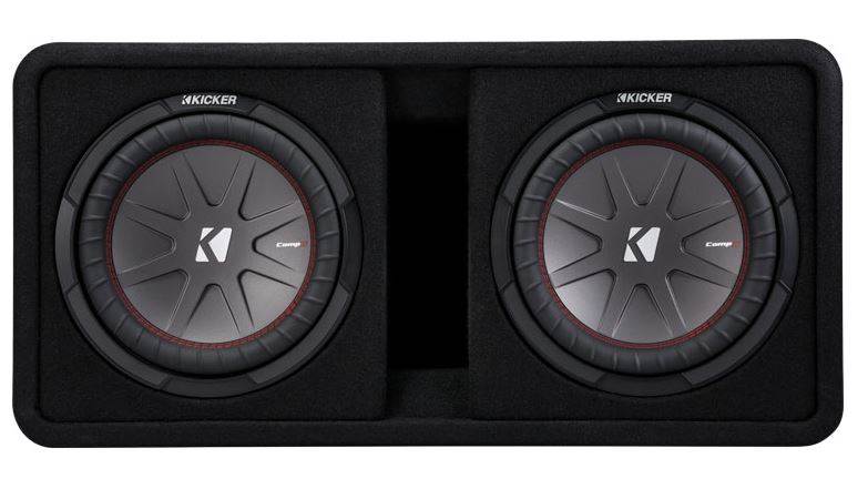 Kicker 43DCWR122 12" 2000W Car Subwoofers and 4000W Mono Amplifier w/ Wiring Kit - VMInnovations