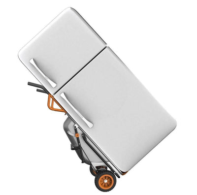 WORX WG050 Aerocart 8-In-1 Wheelbarrow Dolly Cart Garden Carrier - Missing Wheel