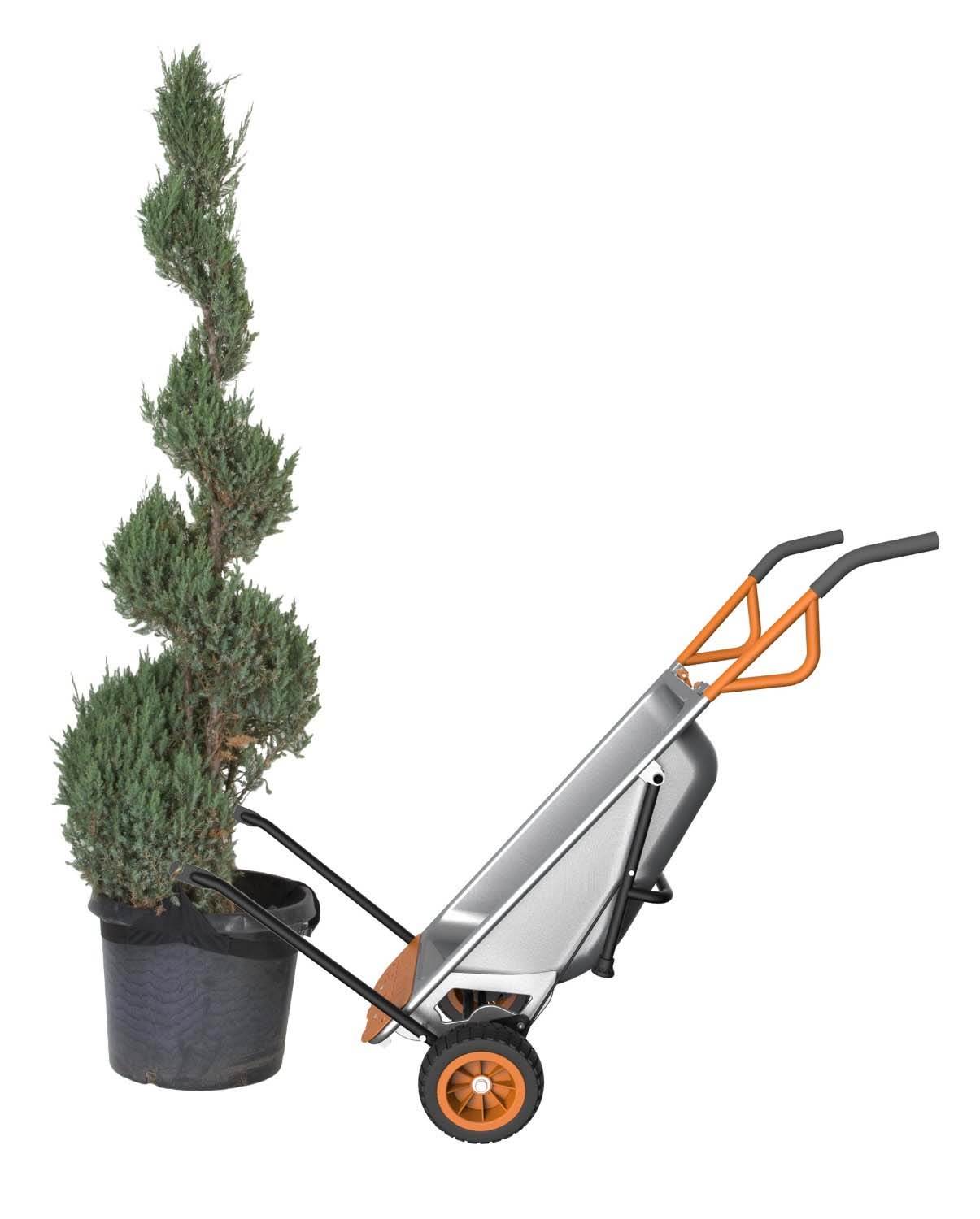 WORX WG050 Aerocart 8-In-1 Multifunction Wheelbarrow Dolly Garden Cart (Used)