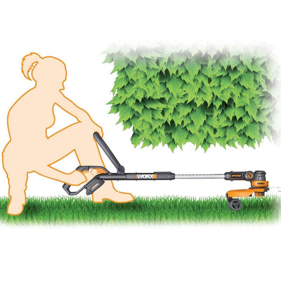 WORX GT 2.0 WG160 Cordless Lithium Grass Trimmer/Edger and Mini Mower - Used