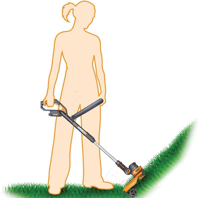 WORX GT 2.0 WG160 Cordless Lithium Grass Trimmer/Edger and Mini Mower - Used