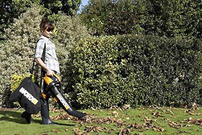 WORX WG505 Electric TriVac Blower/Mulcher/Vacuum Metal Mulching System-Open Box