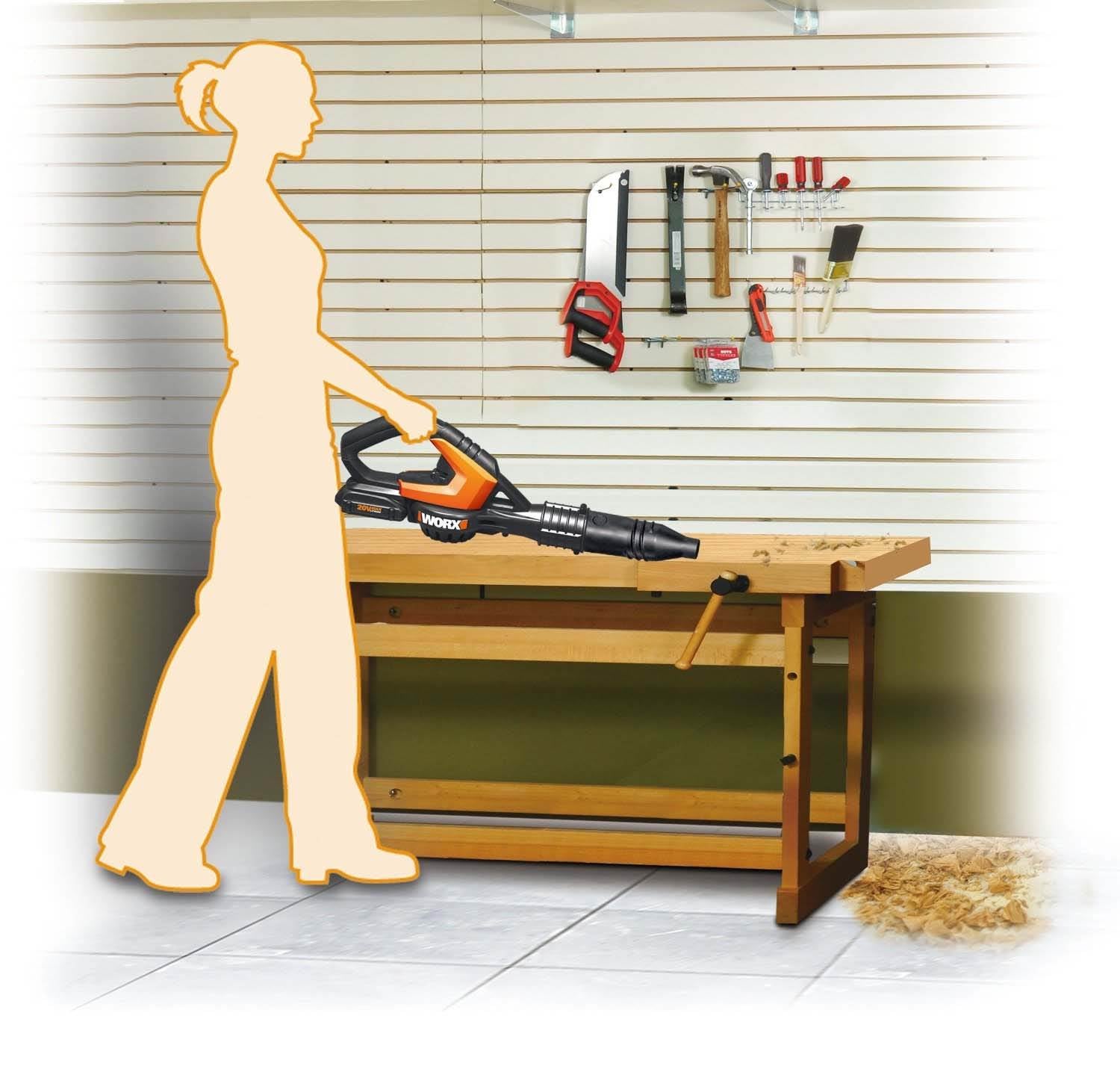 WORX WG545.1 WORXAIR Lithium Blower/Sweeper/Cleaner, 20-volt - For Parts