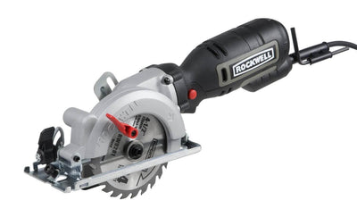 Rockwell 4-1/2" 5 Amp Compact Corded Circular Saw Tool Kit, 3500 RPM - For Parts