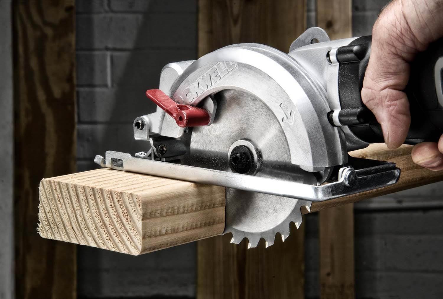 Rockwell RK3441K 4-1/2" 5 Amp Compact Corded Circular Saw Tool Kit - Used
