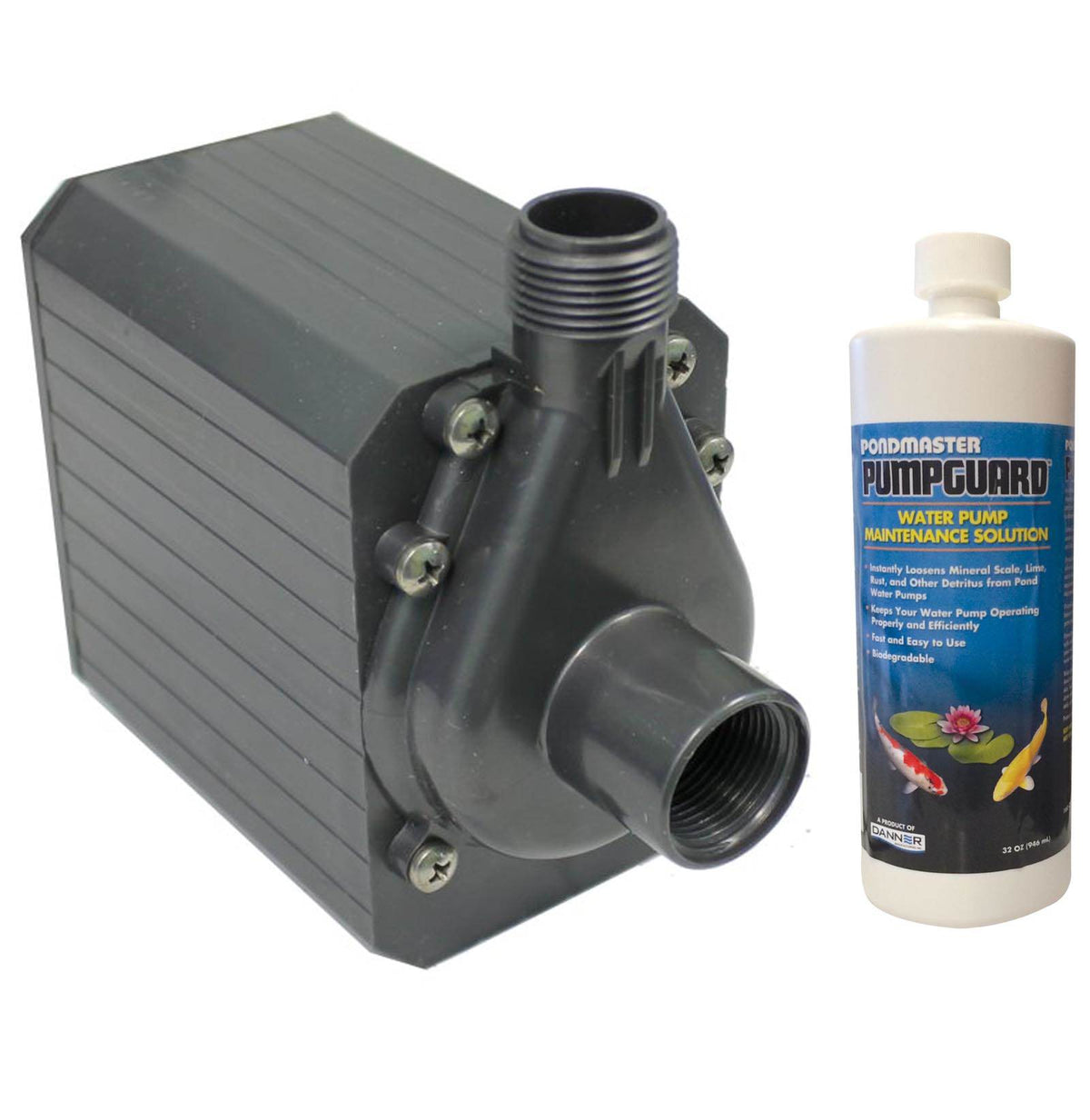 PONDMASTER Supreme PM-18 1800 GPH Mag Drive Pond Water Pump w/ Solution | 02728