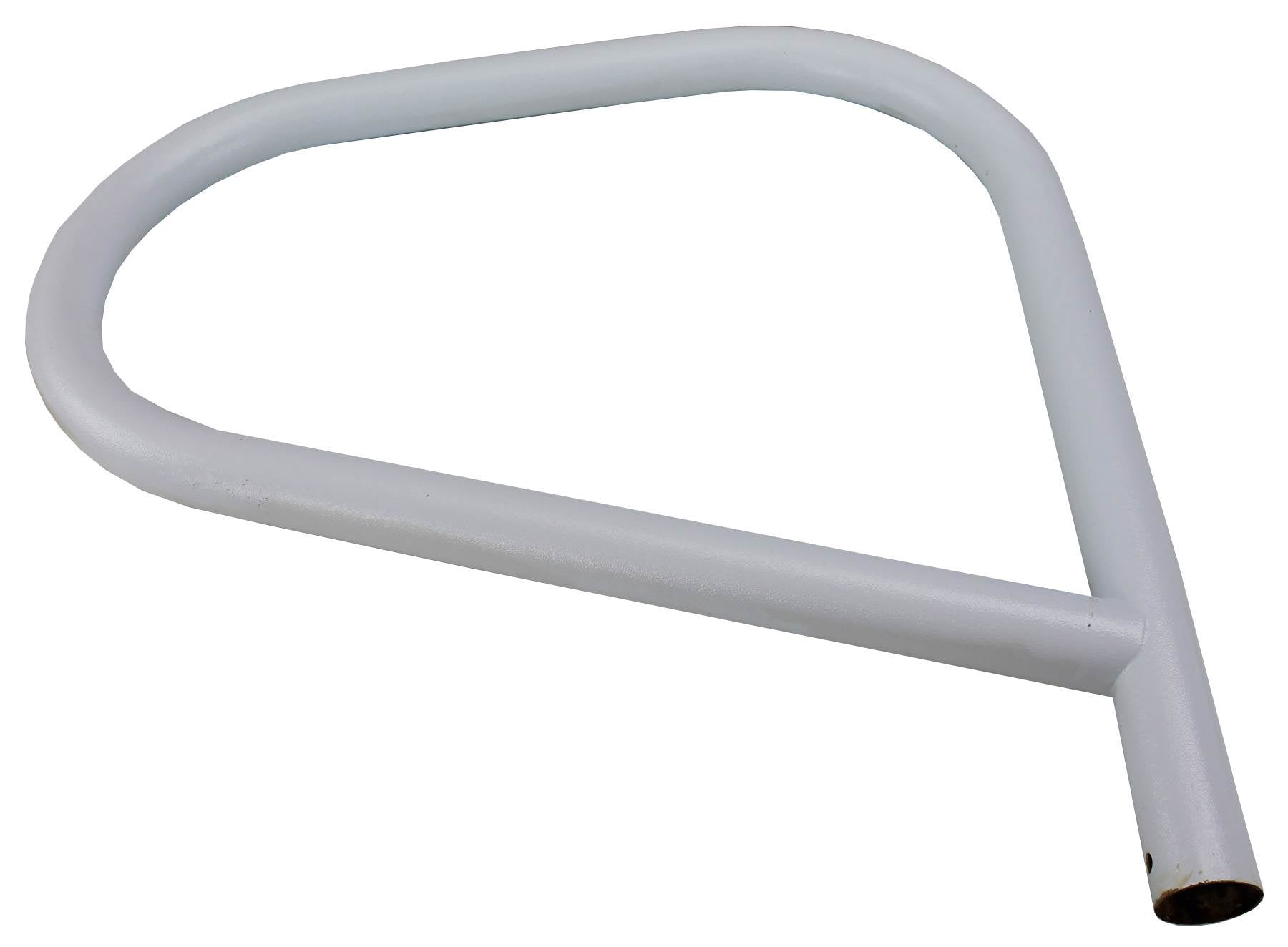 Inter-Fab Swimming Pool Stair Grab Rail Stainless Steel Pair, White (Open Box)