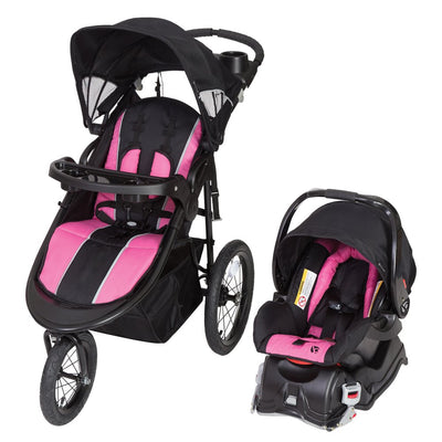 Baby Trend Cityscape Infant Jogger Stroller Travel System, Rose Pink (Open Box)