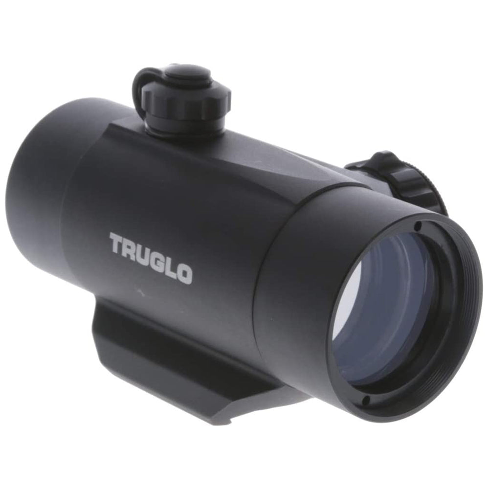 TruGlo Red-Dot Traditional Mount 30mm 5 MOA Hunting Tactical Weapon Sight, Black - VMInnovations