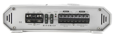 Hifonics ZEUS ZRX1016.4 1000W 4 Channel Car Amplifier Power Amp (Open Box)