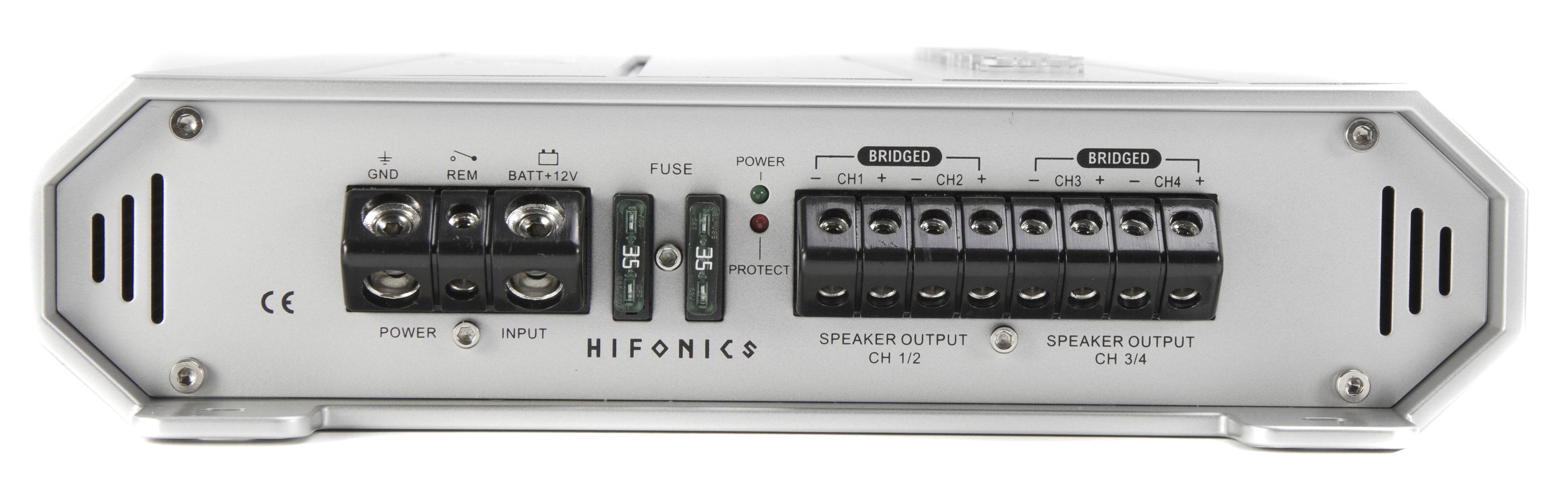 Hifonics ZEUS ZRX1016.4 1000W 4 Channel Car Amplifier Power Amp (Open Box)