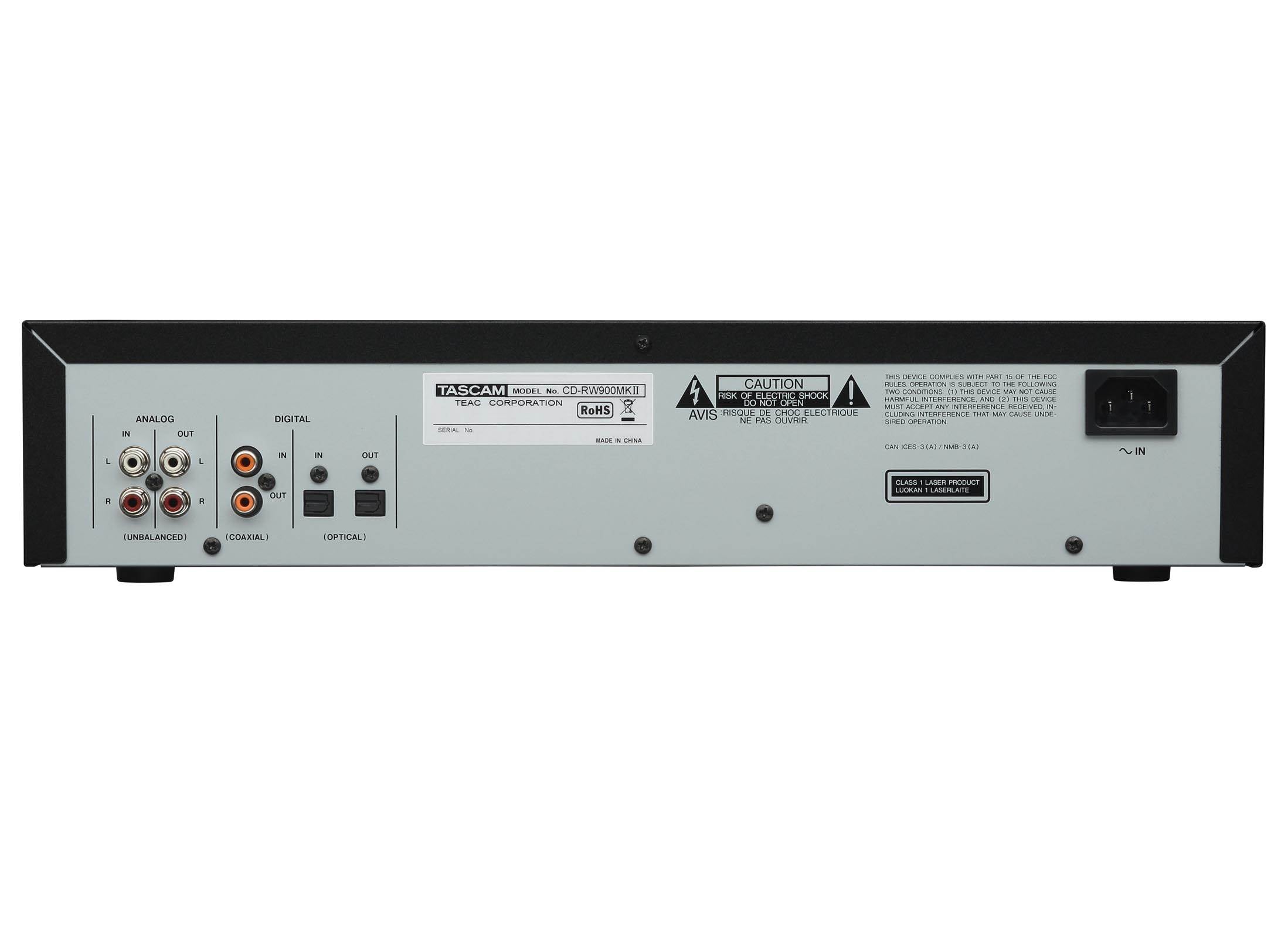 TASCAM Professional CD Recorder/Player w/Advanced Playback & Remote (Open Box)