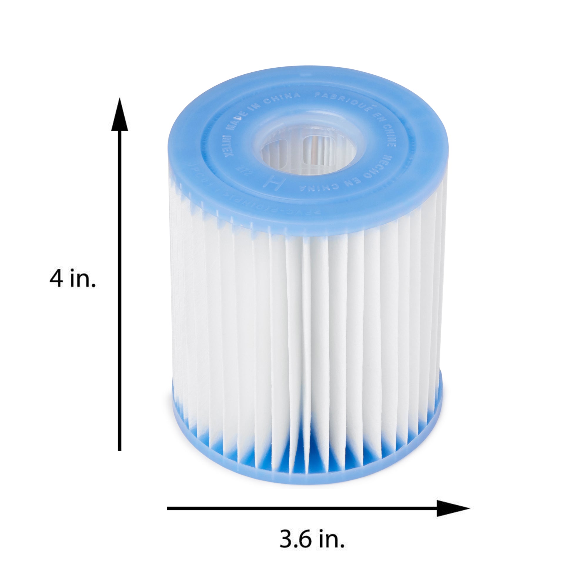 Intex Swimming Pool Easy Set Filter Cartridge - Type H (Open Box) (6 Pack)