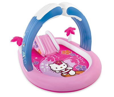 Intex Hello Kitty Play Center Inflatable Kids Set & Swimming Pool (Open Box)