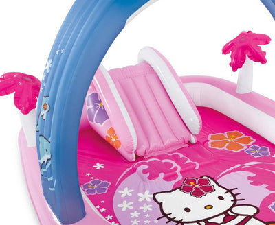Intex Hello Kitty Play Center Inflatable Kids Set & Swimming Pool (Open Box)