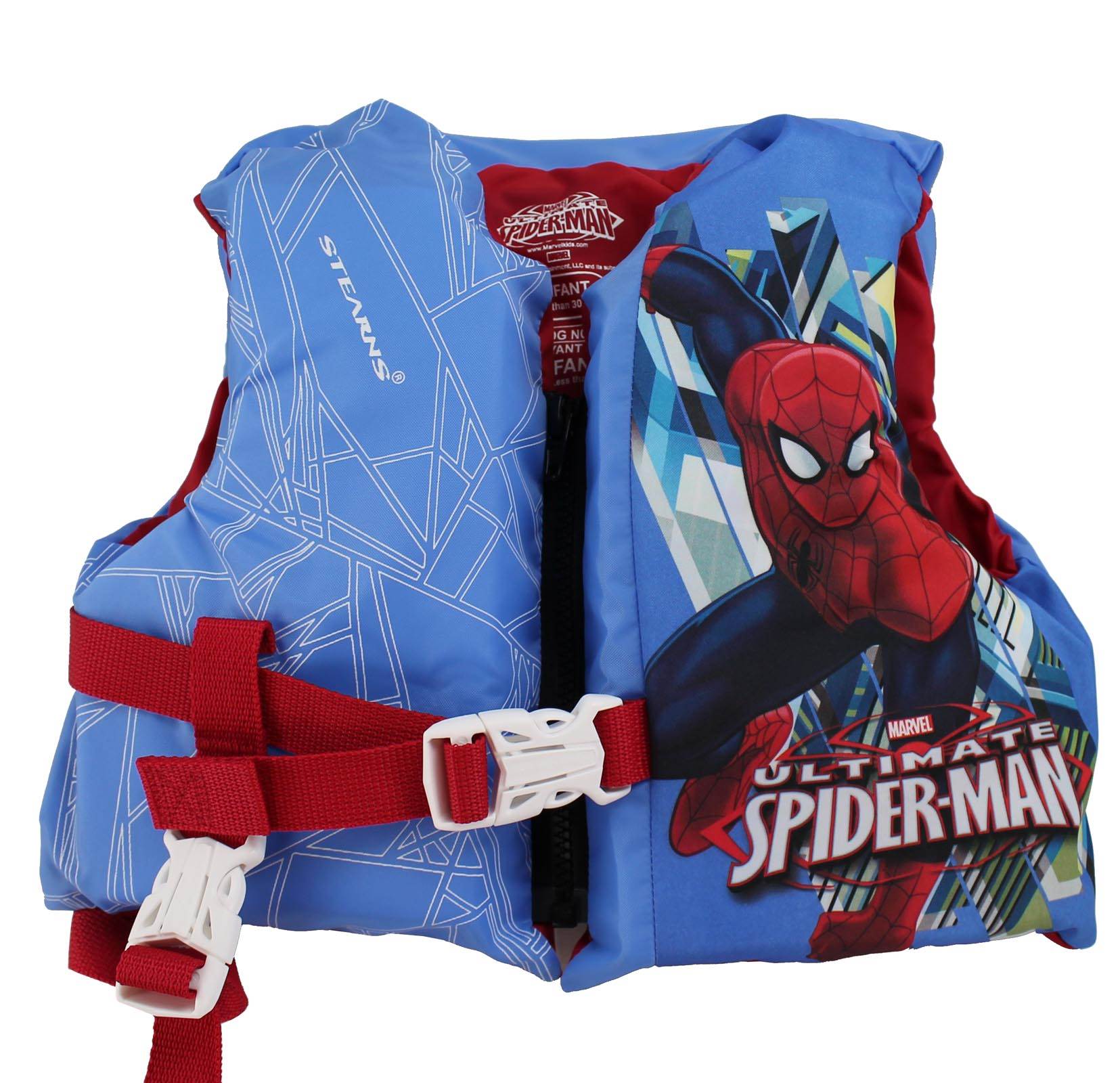 Coleman Stearns Spiderman Infant Pool Lake Life Jacket Vest (Open Box)