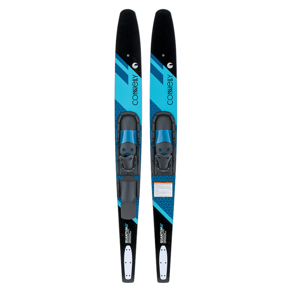 CWB Connelly Quantum Waterskiing Skis with Bindings 68-inch, Blue (Open Box)
