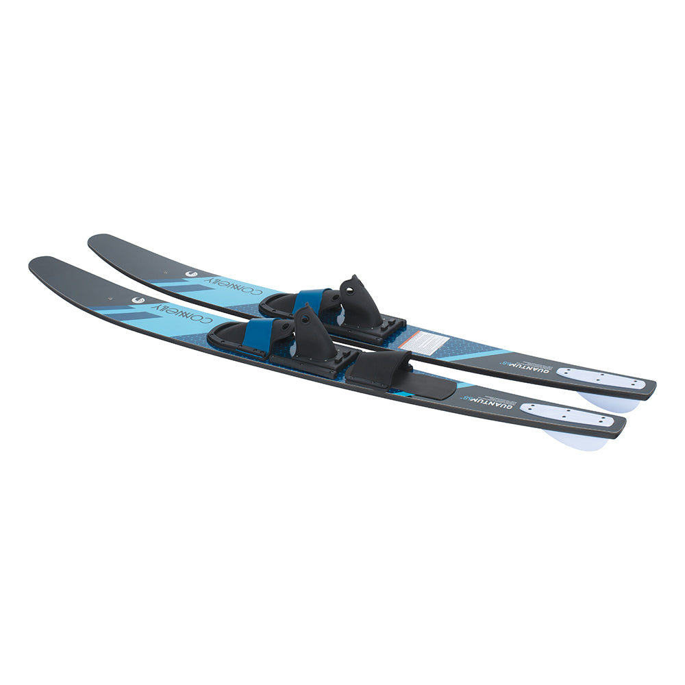 CWB Connelly Quantum Waterskiing Skis with Bindings 68-inch, Blue (Open Box)