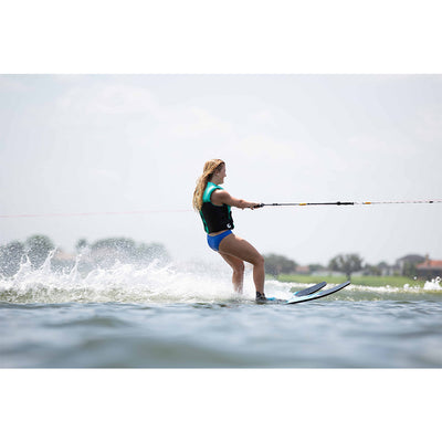 CWB Connelly Quantum Waterskiing Skis with Bindings 68-inch, Blue (Open Box)