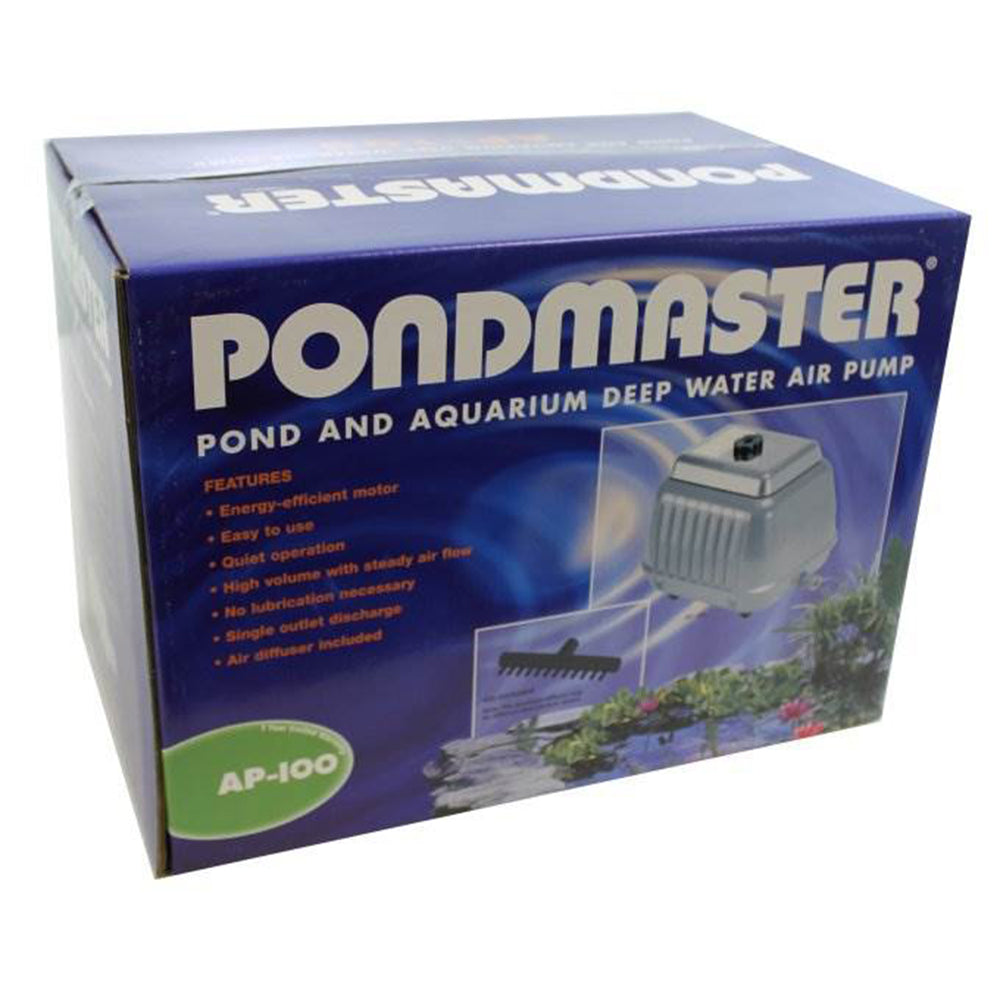 Pondmaster AP 100 Deep Water Pond Garden Aquarium 10K Gallon Air Pump | 04580