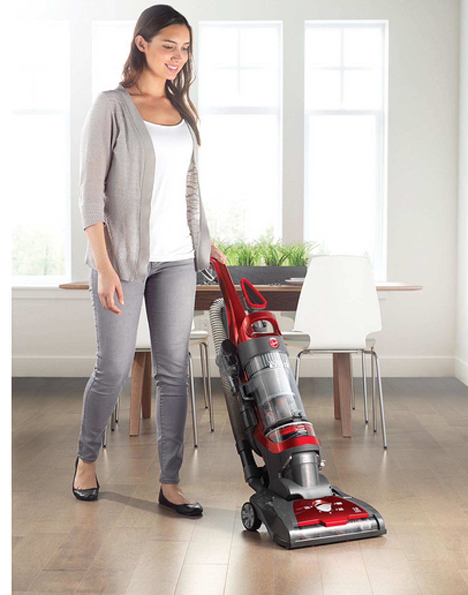 HOOVER Whole House Elite Dual-Cyclonic Bagless Upright Vacuum Cleaner (Open Box)