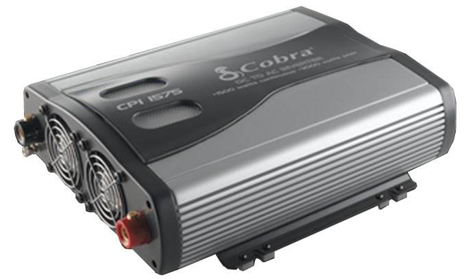 Cobra 1500-3000 Watts DC to AC Car Power Inverter w/ 3 Outlets & USB (Open Box)