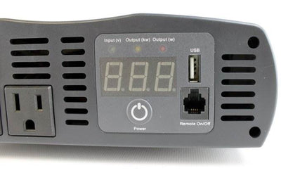 Cobra 1500-3000 Watts DC to AC Car Power Inverter w/ 3 Outlets & USB (Open Box)