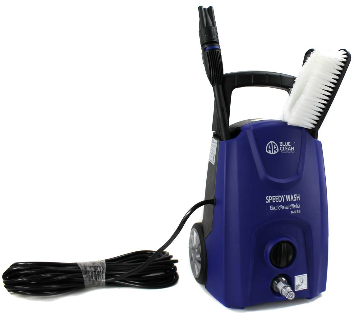 AR Blue Clean Speedy Wash 1600 PSI 1.45 GPM Electric Pressure Washer (Open Box)