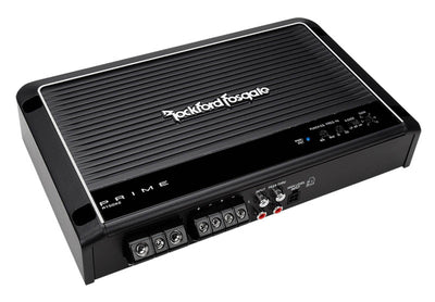 Rockford Fosgate Prime R150X2 R150 150 Watt RMS 2-Channel Car Amplifier+Amp Kit