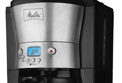 Melitta 46893A LCD 12-Cup Digital Auto Glass Carafe Coffeemaker (Open Box)