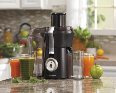 Hamilton Beach Big Mouth Pro 1.1 HP Juice Extractor Countertop Juicer (Open Box)