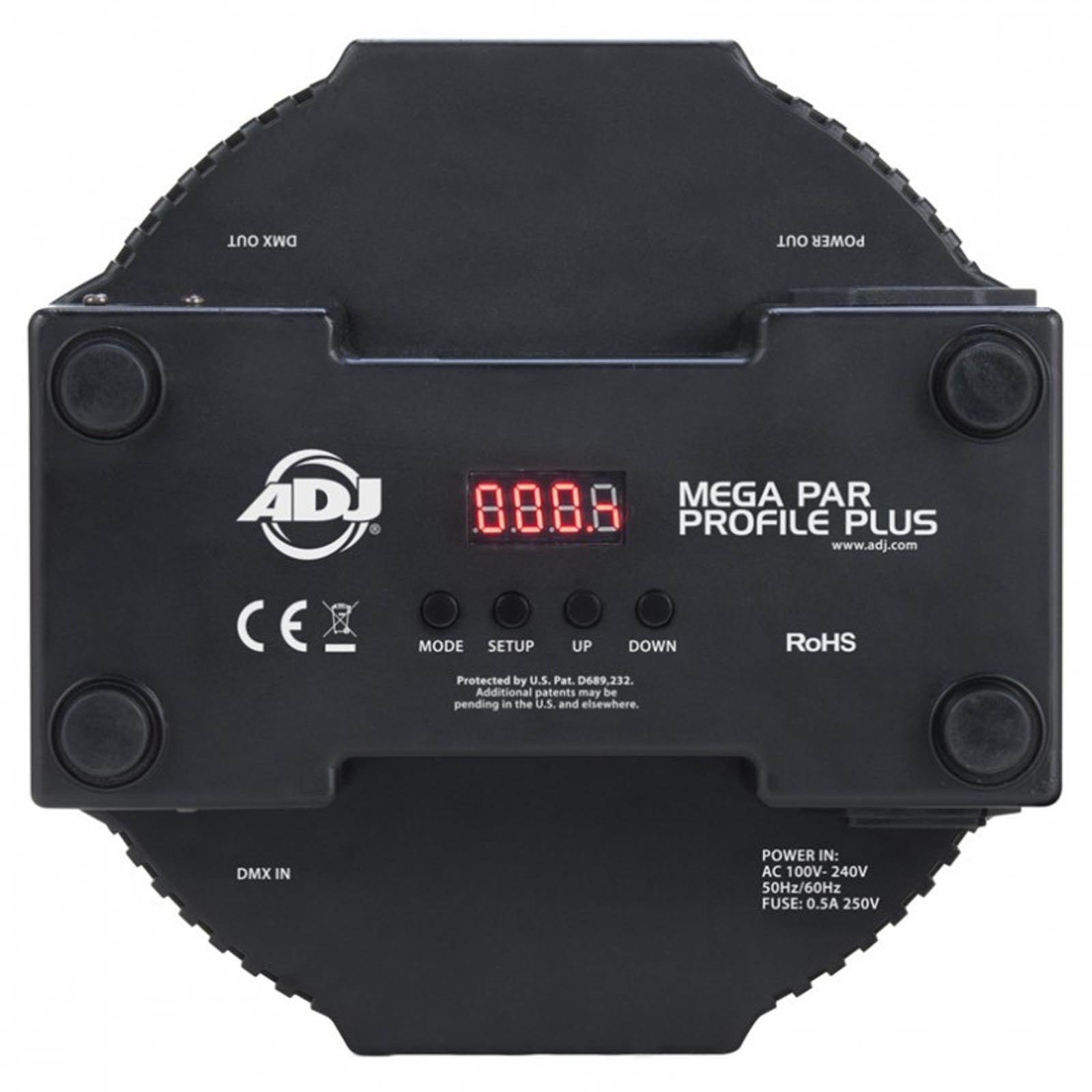 American DJ ADJ Mega Flat Pak 8 Plus LED Mega Par Profile System (Used)