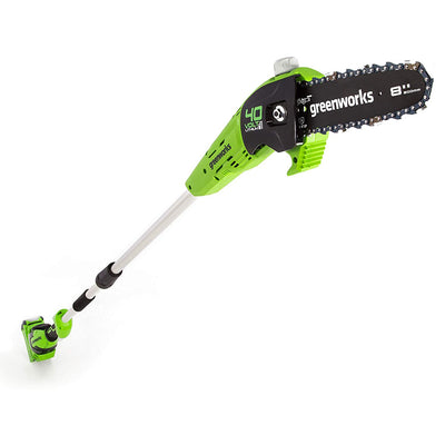 Greenworks 40V 8-Foot GEN II Polesaw w/ 2.0ah battery and charger (For Parts)