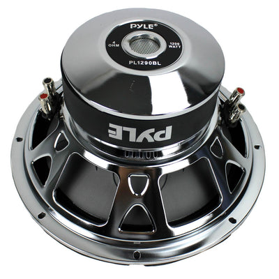 Pyle 12 Inch 1200 Watt DVC Blue Power Car Audio Subwoofer (4 Pack) | PL1290BL
