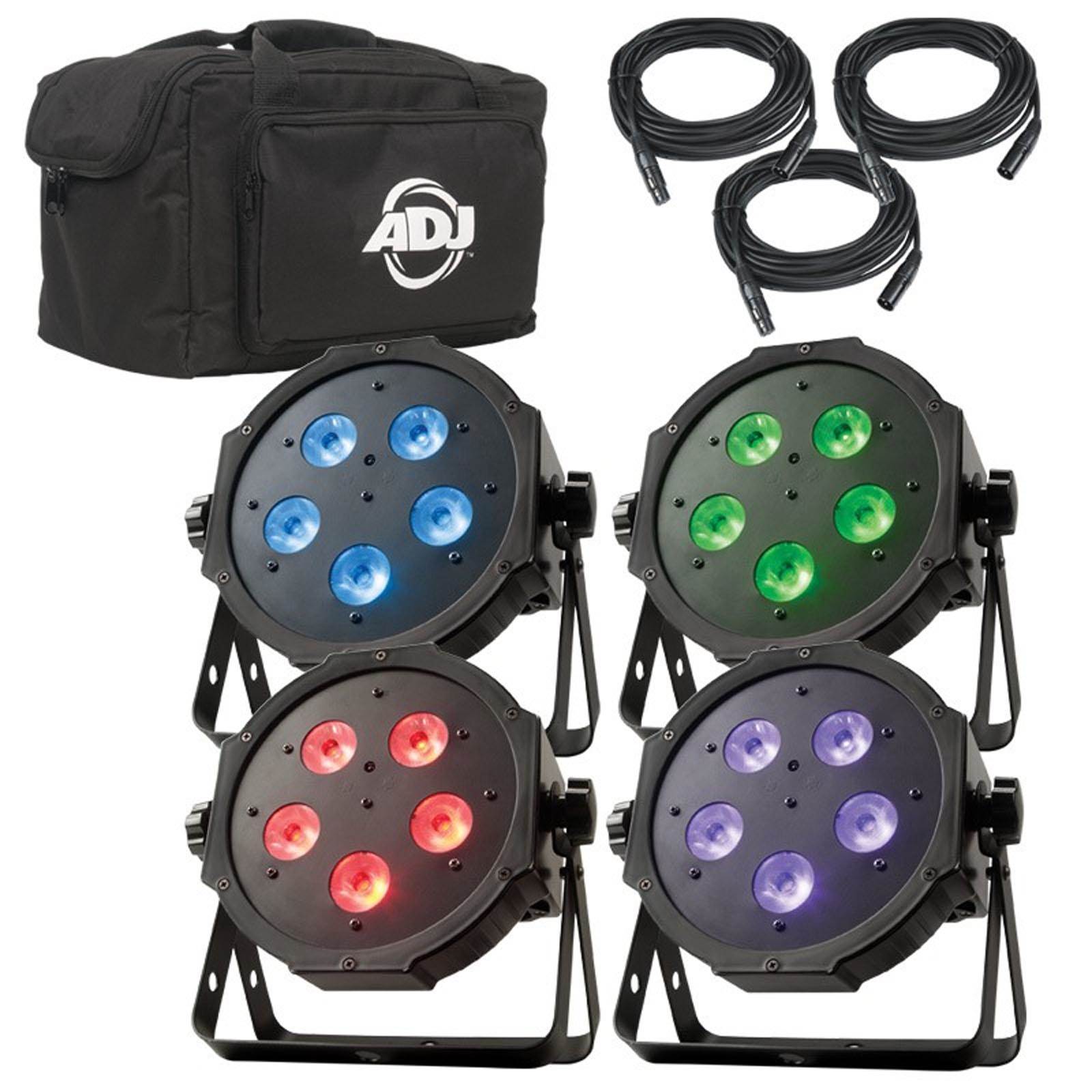 AMERICAN DJ Mega Flat TRI Pak Plus RGB + UV LED Mega Tripar Profile (Used)