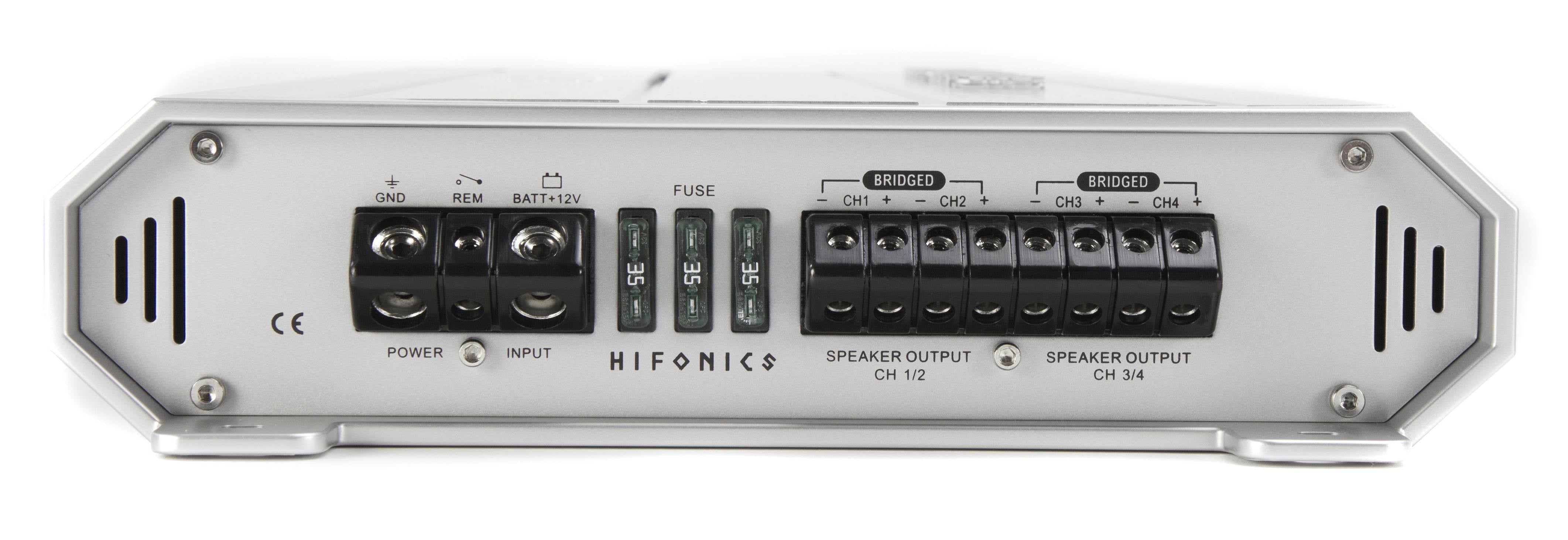 Hifonics Zeus ZRX2016.4 2000 Watt RMS 4 Channel Amp Car Stereo Amp (Open Box)