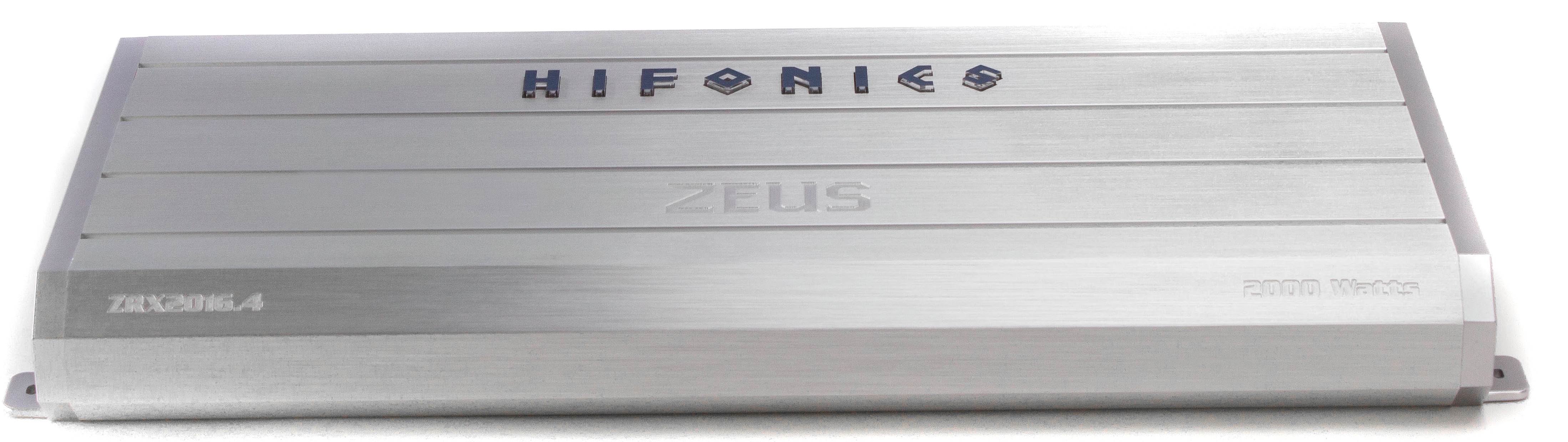 Hifonics Zeus ZRX2016.4 2000 Watt RMS 4 Channel Amp Car Stereo Amp (Open Box)