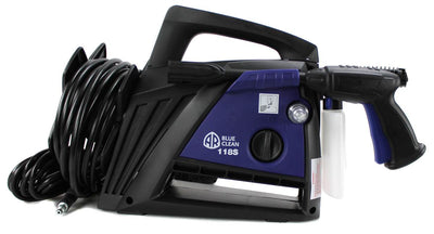 AR Blue Clean 1400 PSI 1.3 GPM Electric Pressure Power Washer (Open Box)